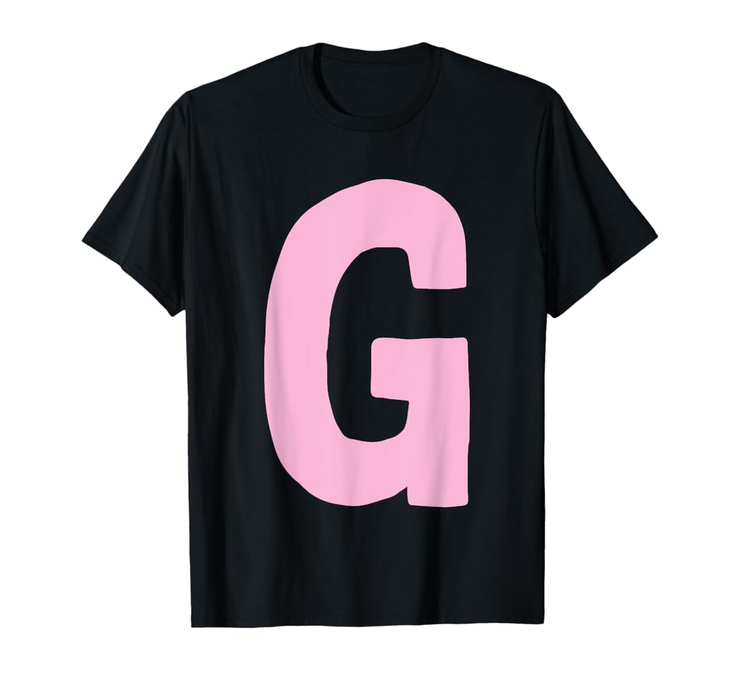 SLOW SHANK Tシャツ/Lサイズ ベージュ色×赤色文字 Amazon | アルファベット G 大 太字 ピンク Tシャツ | Tシャツ